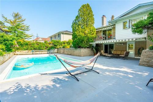 1129 Scenic Drive, Hamilton, ON - Outdoor With In Ground Pool