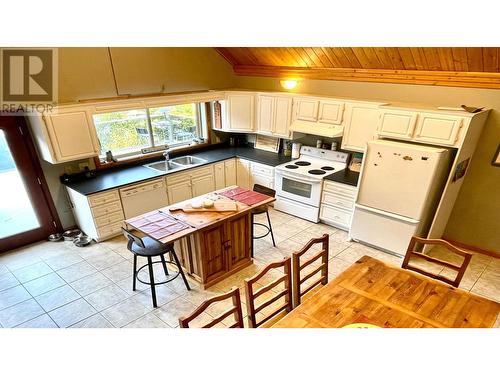 7068 Gun Lake West Rd, Lillooet, BC - Indoor Photo Showing Kitchen With Double Sink