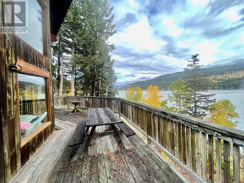 8200 Gun Lake West Rd, Lillooet, BC - Outdoor With Body Of Water With Deck Patio Veranda With View