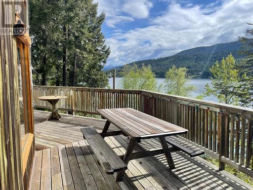 8200 Gun Lake West Rd, Lillooet, BC - Outdoor With Body Of Water With Deck Patio Veranda