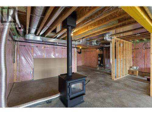 765 Udell Road, Fintry, BC - Indoor Photo Showing Basement