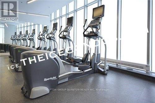 3809 - 12 York Street, Toronto, ON - Indoor Photo Showing Gym Room