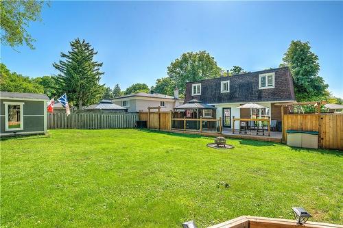2185 Meadowbrook Road, Burlington, ON - Outdoor With Deck Patio Veranda With Backyard With Exterior