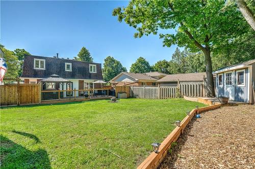 2185 Meadowbrook Road, Burlington, ON - Outdoor With Deck Patio Veranda With Backyard With Exterior