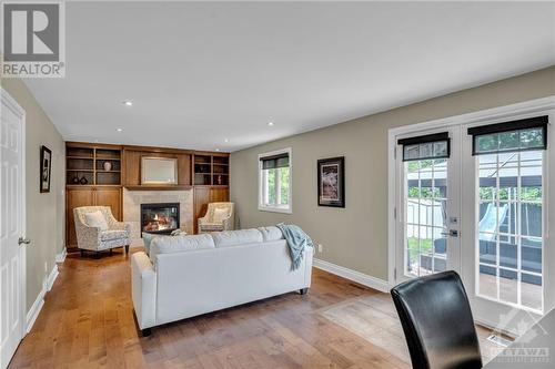 43 Bennett Street, Ottawa, ON - Indoor Photo Showing Living Room With Fireplace