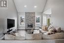 958 Pavan, Windsor, ON  - Indoor Photo Showing Living Room With Fireplace 