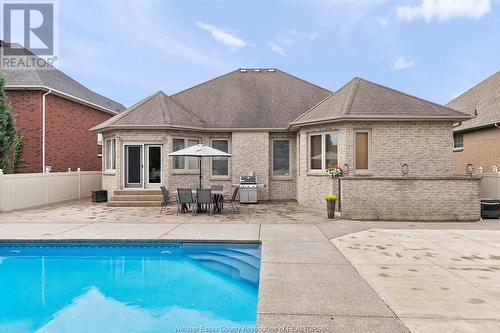 958 Pavan, Windsor, ON - Outdoor With In Ground Pool With Deck Patio Veranda