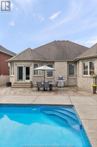 958 Pavan, Windsor, ON - Outdoor With In Ground Pool With Deck Patio Veranda