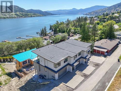 7333 Tronson Road Unit# 1, Vernon, BC - Outdoor With Body Of Water With Deck Patio Veranda With View