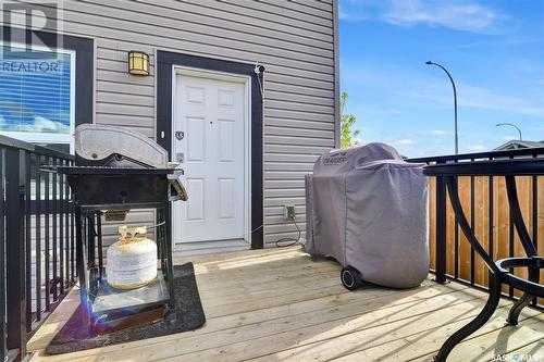 8020 Canola Avenue, Regina, SK - Outdoor With Deck Patio Veranda With Exterior