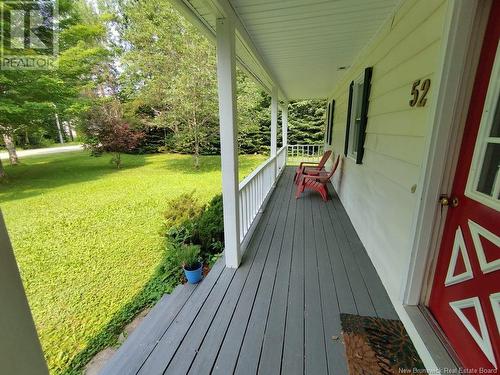 52 Tanar Street, Miramichi, NB - Outdoor With Deck Patio Veranda With Exterior