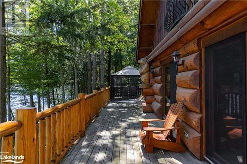 22-26Lm Taylor Island, Gravenhurst, ON - Outdoor With Deck Patio Veranda With Exterior