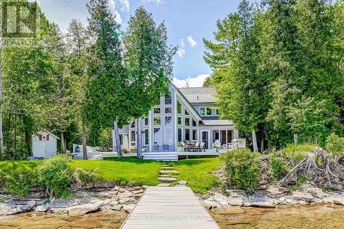 334 Loon Road, Georgina Islands (Georgina Island), ON - Outdoor With Body Of Water With Deck Patio Veranda