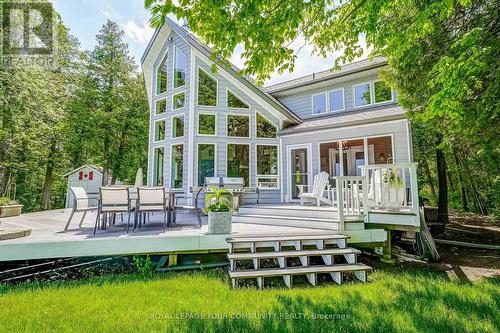 334 Loon Road, Georgina Islands, ON - Outdoor With Deck Patio Veranda