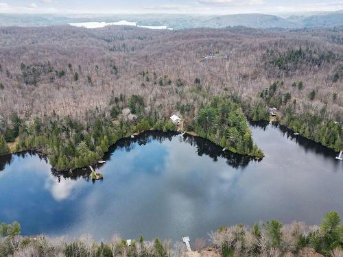 Aerial photo - 77 572E Avenue, Saint-Hippolyte, QC - Outdoor With Body Of Water With View