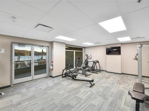 404-1820 Maple Ave South, Sooke, BC - Indoor Photo Showing Gym Room