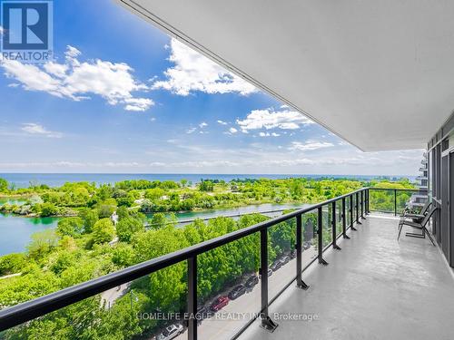 709 - 65 Annie Craig Drive, Toronto, ON - Outdoor With Body Of Water With Balcony With View With Exterior