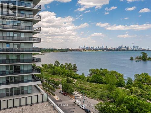 709 - 65 Annie Craig Drive, Toronto, ON - Outdoor With Body Of Water With Balcony With View