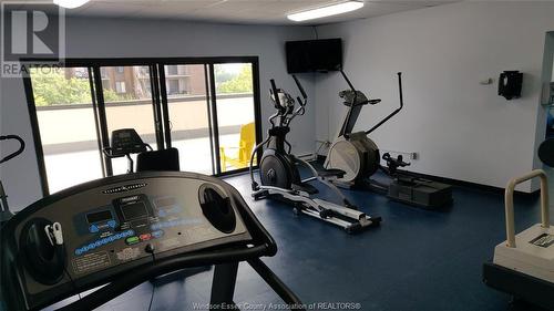 150 Park West Unit# 3005, Windsor, ON - Indoor Photo Showing Gym Room