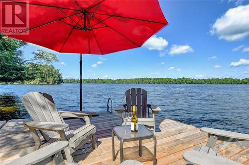 3012 Pike Lake 16C Route, Perth, ON - Outdoor With Body Of Water With Deck Patio Veranda With View