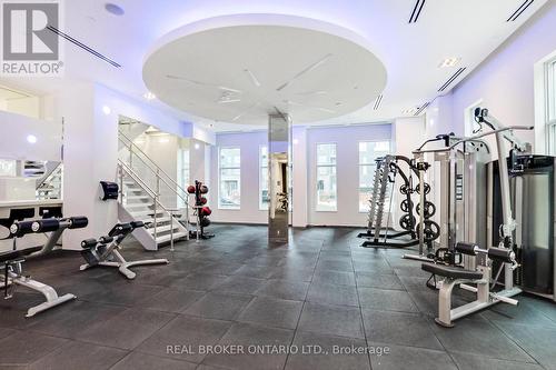 501 - 110 Marine Parade Drive, Toronto, ON - Indoor Photo Showing Gym Room