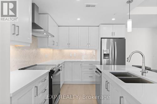 129 South Street, Gananoque, ON - Indoor Photo Showing Kitchen With Double Sink With Upgraded Kitchen