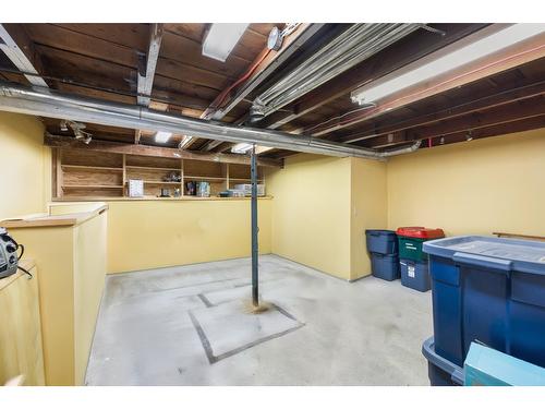 709 Cook Street, Creston, BC - Indoor Photo Showing Basement