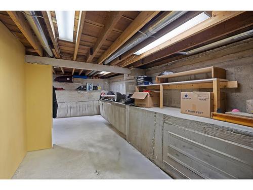 709 Cook Street, Creston, BC - Indoor Photo Showing Basement