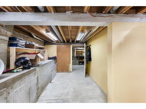 709 Cook Street, Creston, BC - Indoor Photo Showing Basement