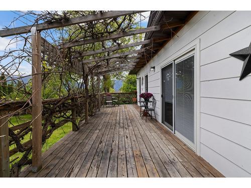 709 Cook Street, Creston, BC - Outdoor With Deck Patio Veranda With Exterior