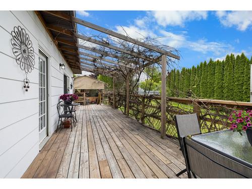 709 Cook Street, Creston, BC - Outdoor With Deck Patio Veranda With Exterior