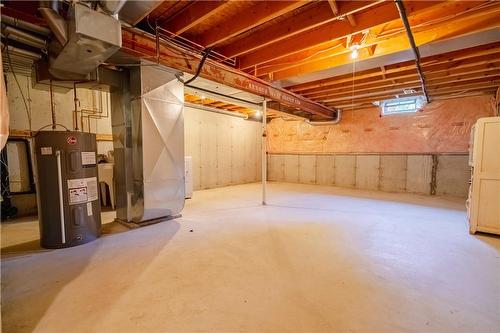 Unfinished Basement - 585 Southridge Drive, Hamilton, ON - Indoor Photo Showing Basement