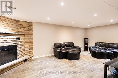 1320 Lewisham Drive, Mississauga, ON - Indoor With Fireplace