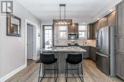 64 Discovery Trail, Midland, ON - Indoor Photo Showing Kitchen With Stainless Steel Kitchen With Upgraded Kitchen