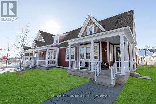 64 Discovery Trail, Midland, ON - Outdoor With Deck Patio Veranda With Facade