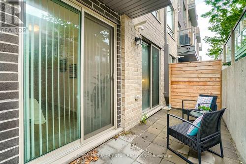 105 - 7 Applewood Lane, Toronto, ON - Outdoor With Deck Patio Veranda With Exterior
