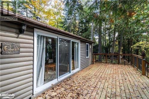 1226 Dignan Road, Dysart Et Al, ON - Outdoor With Deck Patio Veranda With Exterior