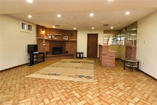 73 Summerlea Drive, Hamilton, ON - Indoor With Fireplace