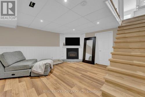 19 Hornby Court, Cambridge, ON - Indoor With Fireplace