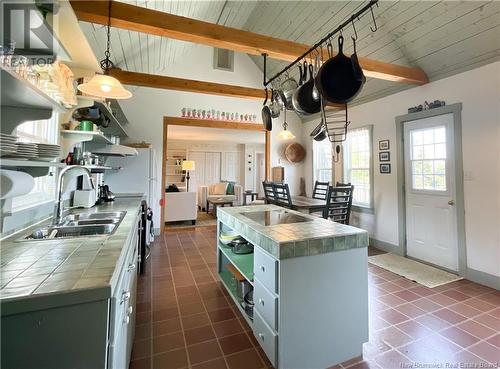 2029 Route 776, Grand Manan, NB - Indoor Photo Showing Kitchen With Double Sink