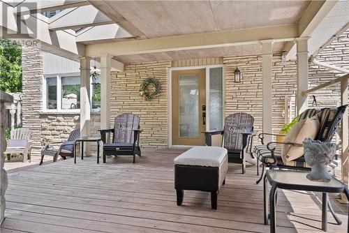 1744 Windle Drive, Sudbury, ON - Outdoor With Deck Patio Veranda With Exterior