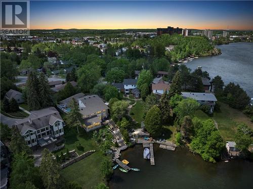 1744 Windle Drive, Sudbury, ON - Outdoor With Body Of Water With View