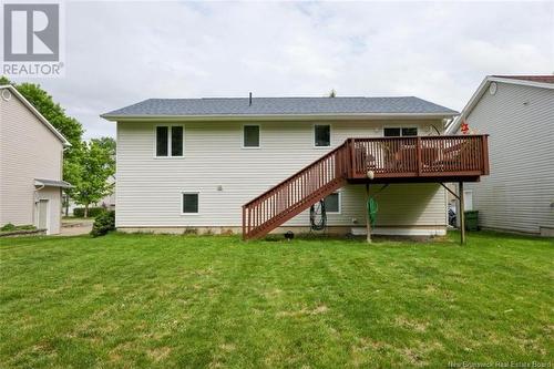 41 Wilfred Avenue, Fredericton, NB - Outdoor With Deck Patio Veranda With Exterior