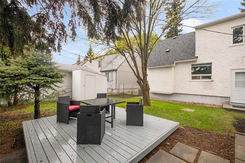 217 Linwood Street, Winnipeg, MB - Outdoor With Deck Patio Veranda With Exterior