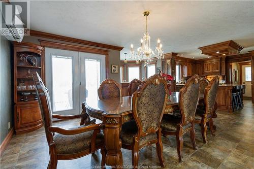 380 Front Street, Grand Falls, NB - Indoor Photo Showing Dining Room