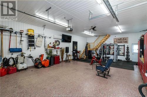 380 Front Street, Grand Falls, NB - Indoor Photo Showing Garage