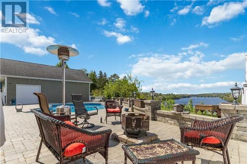 380 Front St, Grand Falls, NB - Outdoor With In Ground Pool With Deck Patio Veranda
