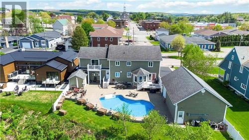 380 Front Street, Grand Falls, NB - Outdoor With In Ground Pool With View