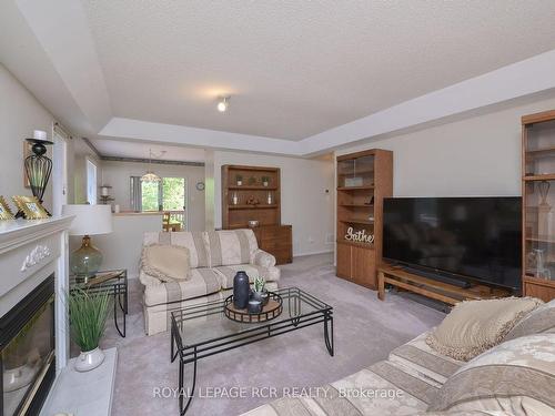 1289 Forest St, Innisfil, ON - Indoor Photo Showing Living Room With Fireplace