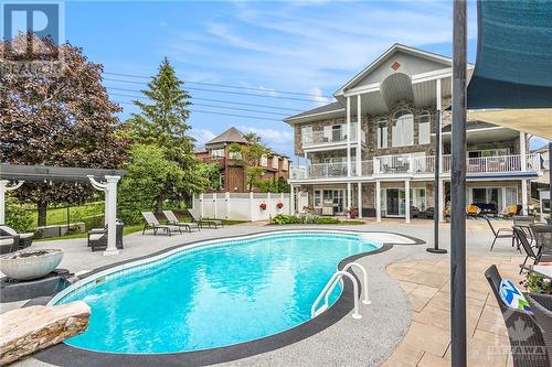 1284 Rideau Cove Court, Ottawa, ON - Outdoor With In Ground Pool